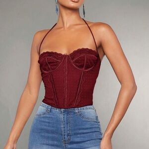 Women’s Red/Burgundy Top